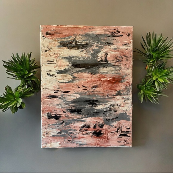 Original Textured Abstract Artwork - Picture 2 of 4